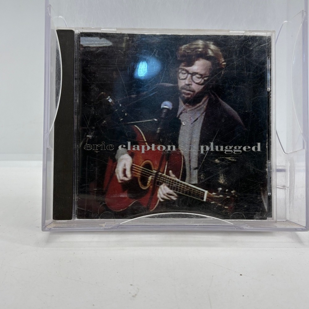 Eric Clapton Unplugged CD 1992 Reprise Records  45024-2 Live Acoustic Blues Rock